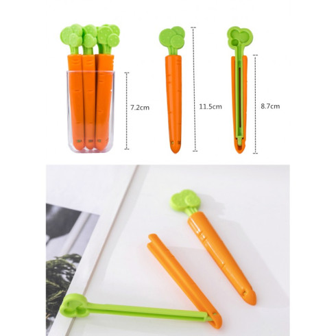 Plastové spony na potraviny - 5ks