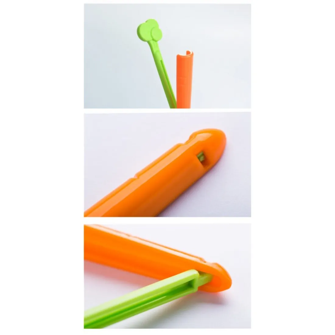 Plastové spony na potraviny - 5ks