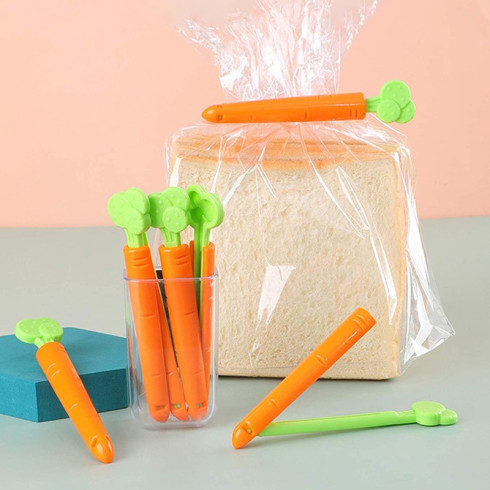 Plastové spony na potraviny - 5ks