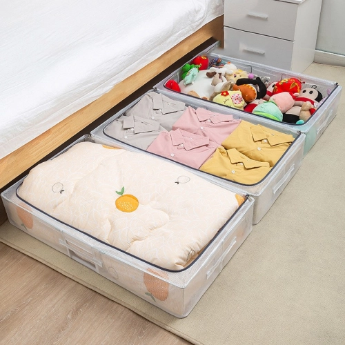 Plastový organizér na posteľnú bielizeň