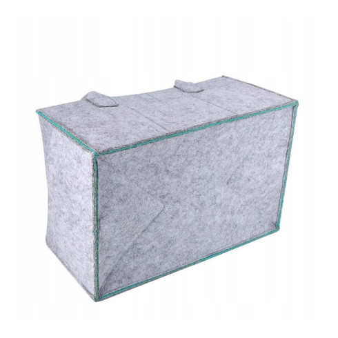 Plstený úložný organizér - zelený