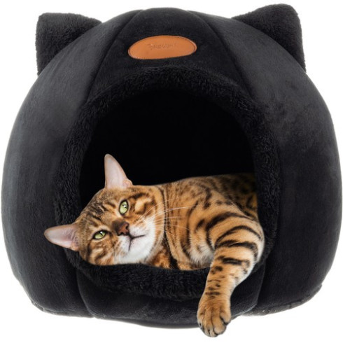 Plyšový pelíšek pro kočky