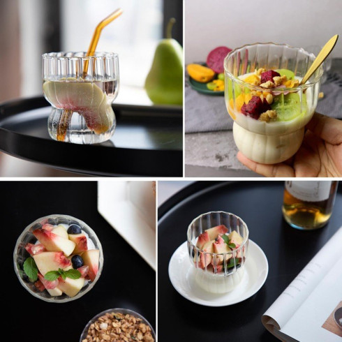 Pohár s vlnitými stenami 260 ml, 1 ks