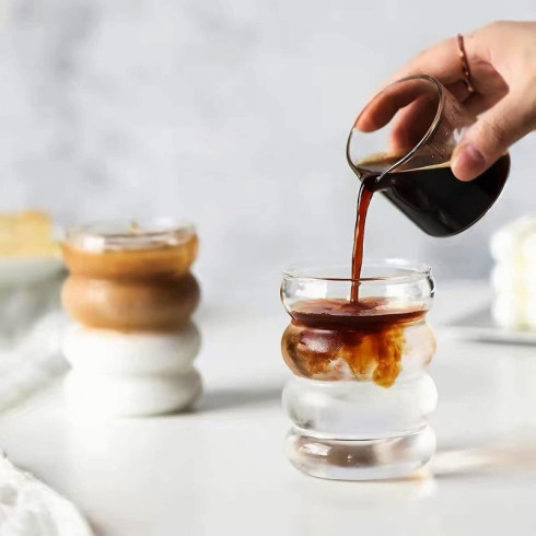 Poháre Bubble na kávu, drinky 350 ml - sada 4ks