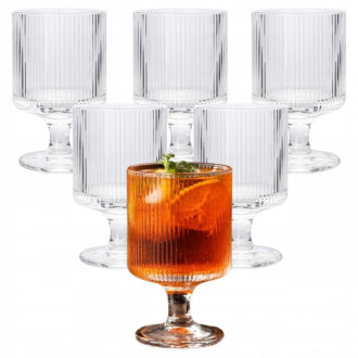 Poháre na kávu, dezerty 225 ml - sada 6ks