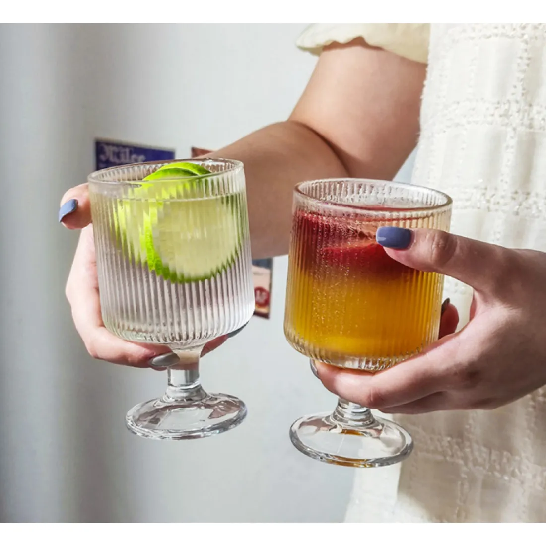 Poháre na kávu, dezerty 225 ml - sada 6ks