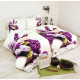 Posteľné obliečky 3D Deny Delux - fialové 200 x 140 cm