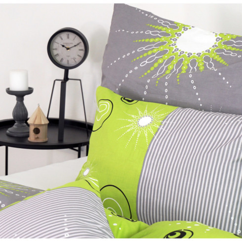 Posteľné obliečky Tilia Delux - zelené 200 x 140 cm