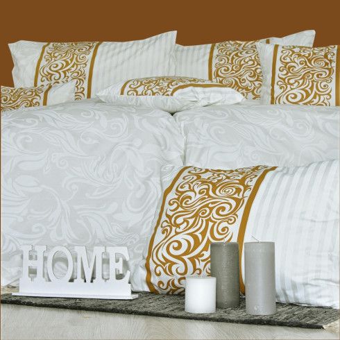 Ložní povlečení Angelika - bílé 200 x 140 cm