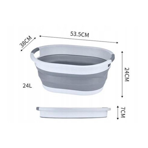 Praktický skladací kôš na bielizeň 