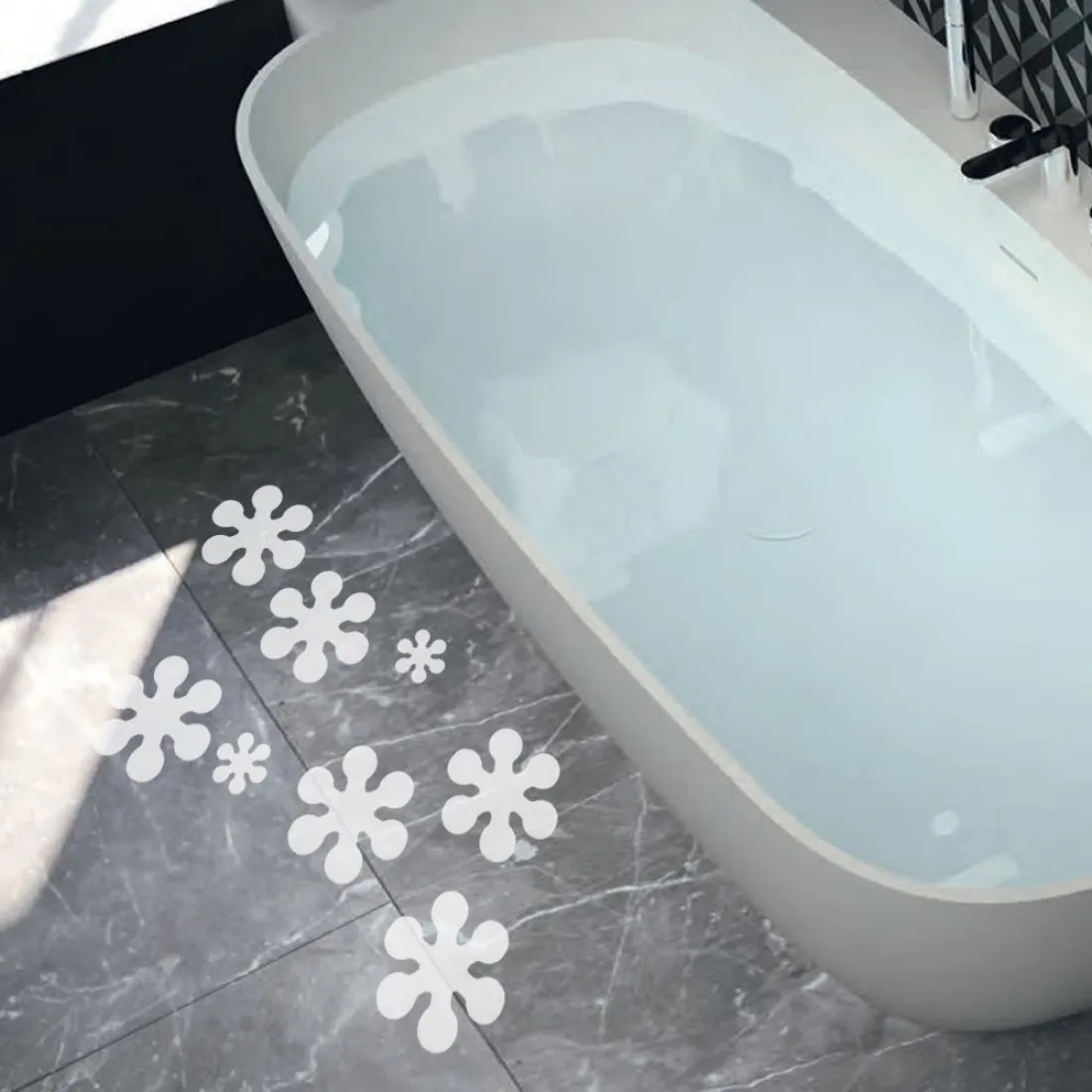 Protišmykové nálepky do vane, 8ks