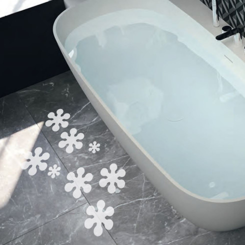 Protišmykové nálepky do vane, 8ks