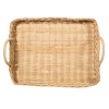 Ratanový podnos s uchy 39 cm