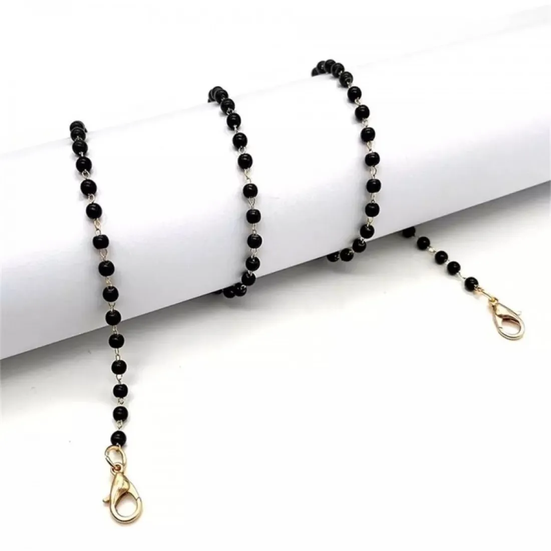 Retiazka na okuliare - čierna