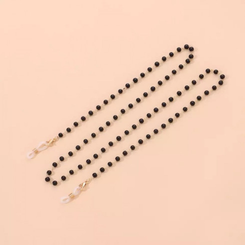 Retiazka na okuliare - čierna