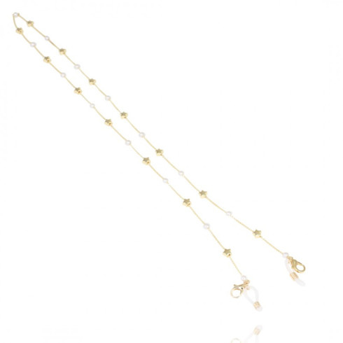 Retiazka na okuliare - zlatá