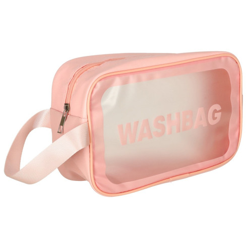 Sada kozmetických tašiek - 3 ks, ružové
