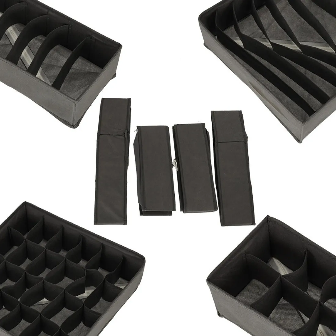 Sada organizérů na spodní prádlo - 4 ks