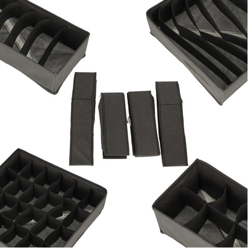 Sada organizérov na spodné prádlo - 4 ks