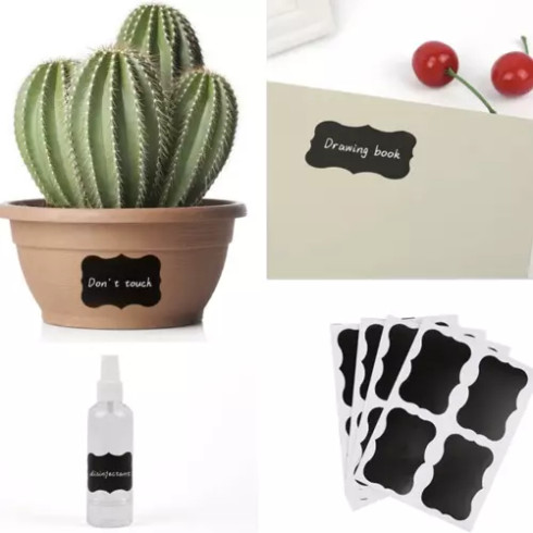 Samolepiace etikety 24 ks + pero