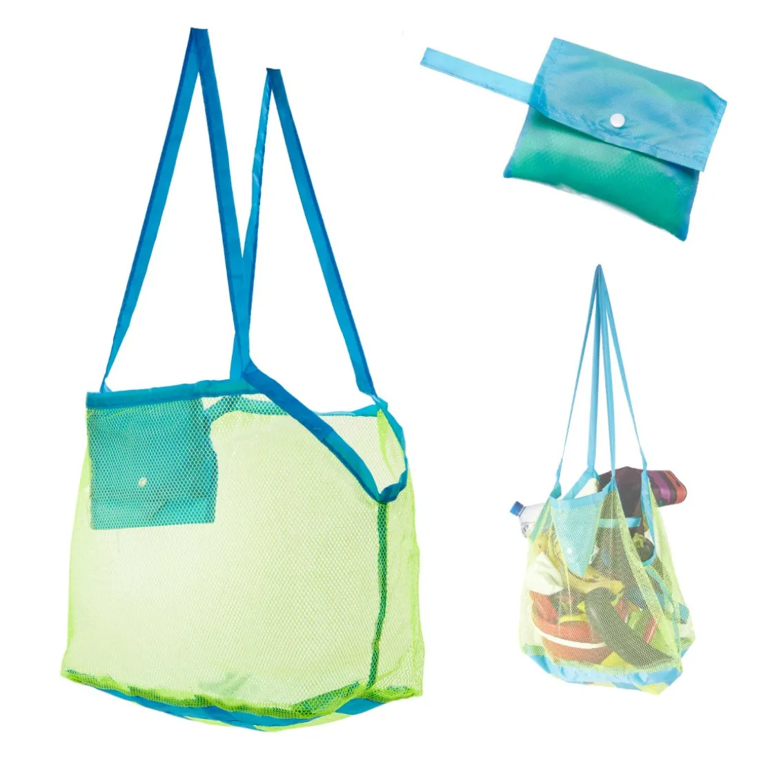 Síťová nákupní/plážová taška