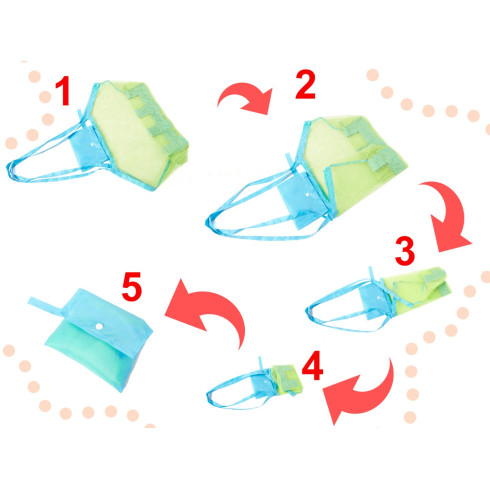 Sieťová nákupná/plážová taška