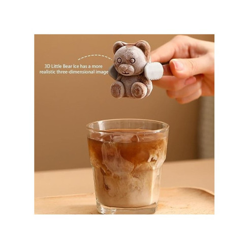 Silikonová forma na čokoládu a ľad - medvedíky