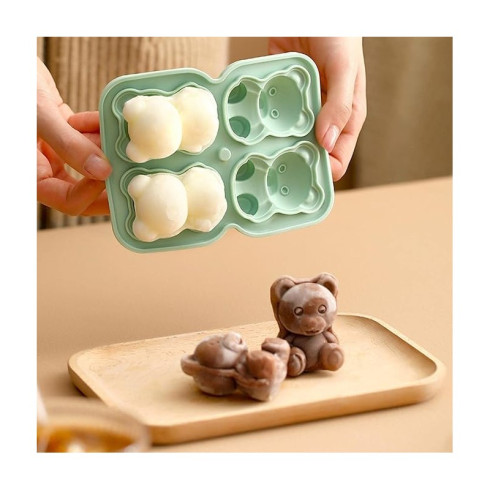 Silikonová forma na čokoládu a ľad - medvedíky
