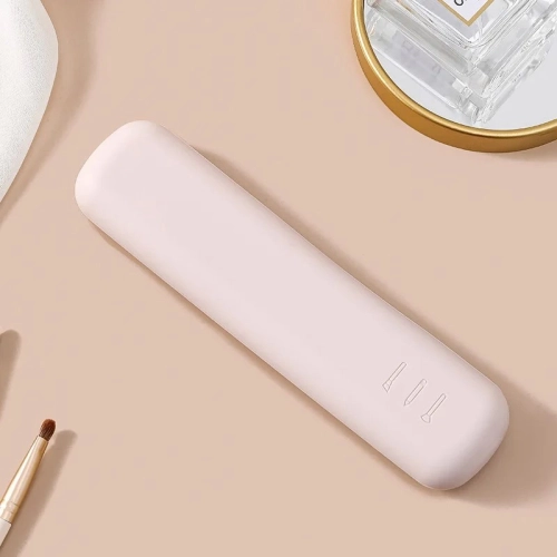 Silikonové pouzdro na štětce - růžové