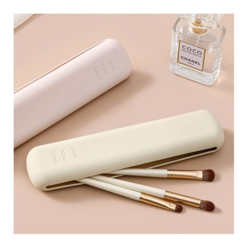 Silikónové puzdro na štetce - ružové