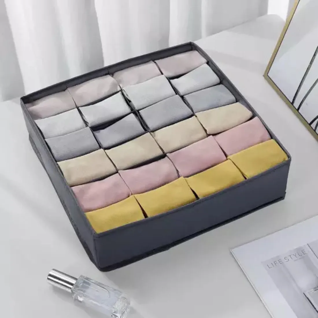 Skládací organizér na spodní prádlo - 4ks