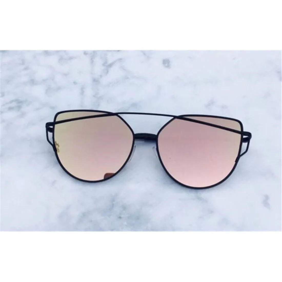 Slnečné okuliare Cat Eye Rose Gold