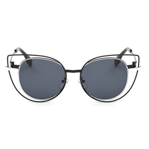 Sluneční brýle Cat Mirror - černé