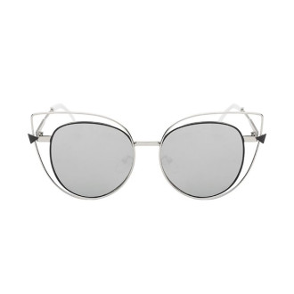 Slnečné okuliare Cat Mirror - šedé