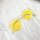 Slnečné okuliare Circle - žlté
