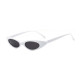 Slnečné okuliare Elegant Cat - biele