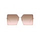 Sluneční brýle Elegant s krystalky - růžové