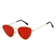 Slnečné okuliare Fashion - červené