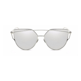 Slnečné okuliare Glam Rock - strieborné