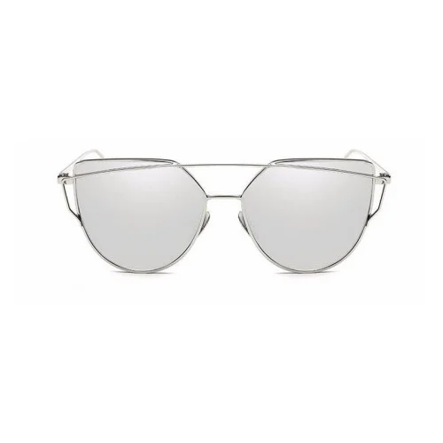 Slnečné okuliare Glam Rock - strieborné