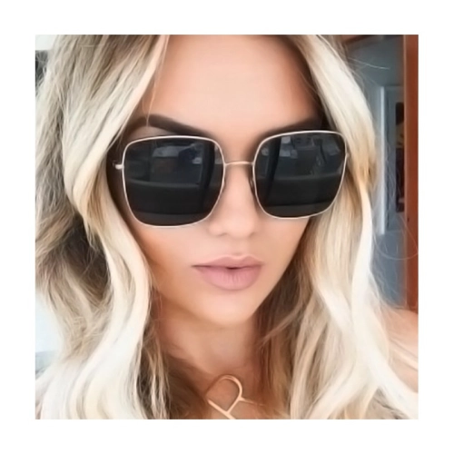 Slnečné okuliare Gold - čierne