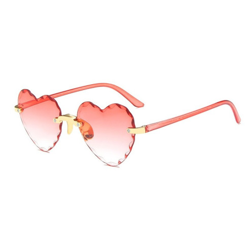 Sluneční brýle Hearth s krystalky - růžové