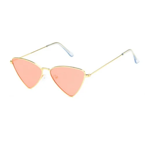 Slnečné okuliare trojuholníkové - červené