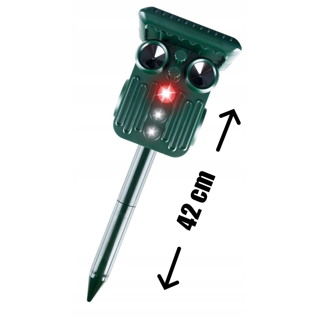 Solární odpuzovač zvířat - 5 režimů