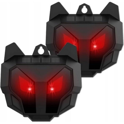 Solárny odpudzovač zvierat  - pre škodce, vtáky, divú zver a mačky