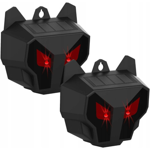 Solárny odpudzovač zvierat  - pre škodce, vtáky, divú zver a mačky