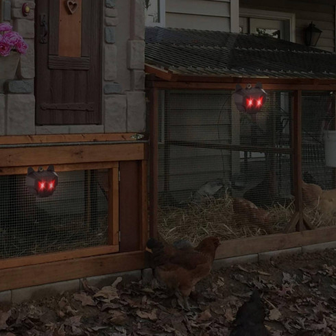 Solárny odpudzovač zvierat  - pre škodce, vtáky, divú zver a mačky