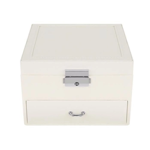 Šperkovnice - kufřík na bižuterii, bílá