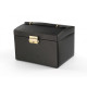 Šperkovnica - kufrík na bižutériu, elegantná čierna