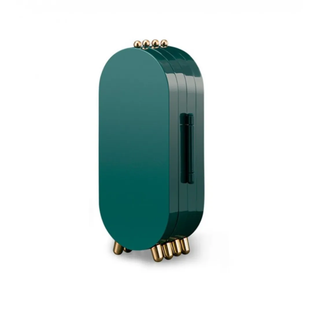 Šperkovnice - organizér na bižuterii, zelený